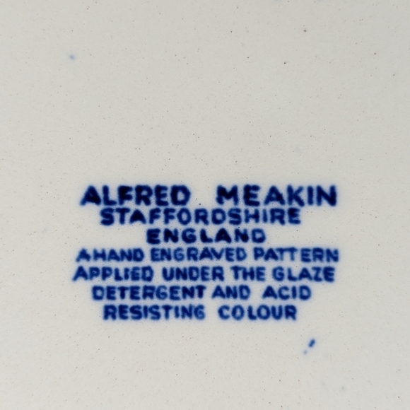 Alfred Meakin Staffordshire Calendar Plate 1972 Zodiac Signs Vintage - Picture 3 of 4